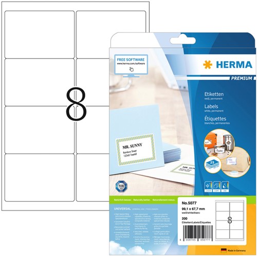 Herma Etiketten Premium für alle Drucker