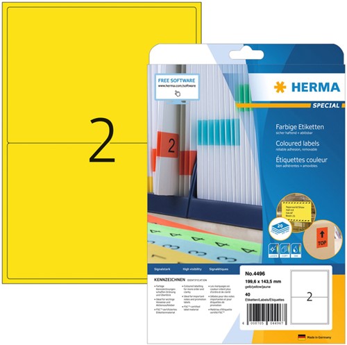 Herma Spezialetiketten für alle Drucker
