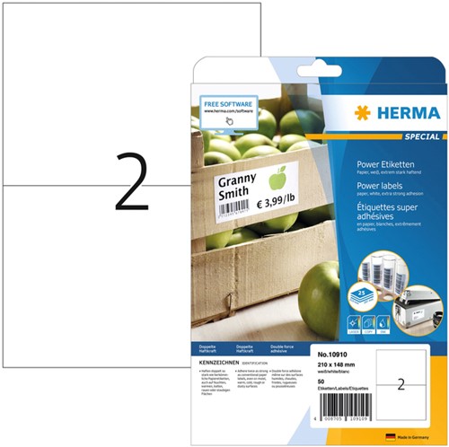 Herma Etiketten besonders robust für alle Drucker