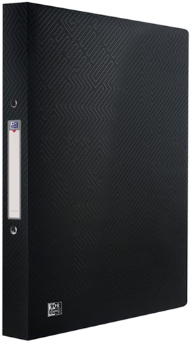 Ringbuch A4 OXFORD Urban 20mm 2 Ringe schwarz