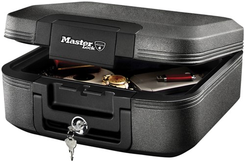 Sicherheitsbox MasterLock feuerfest und wasserdicht Größe M anthrazitgrau