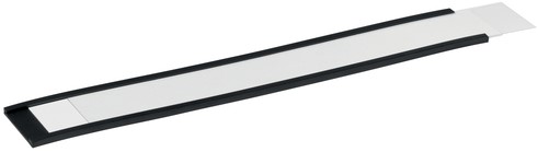 Etikettenhalter Langlebig magnetisch 200x30mm anthrazit 50 Stück