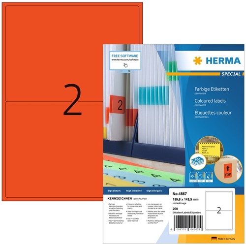Herma Spezialetiketten für alle Drucker